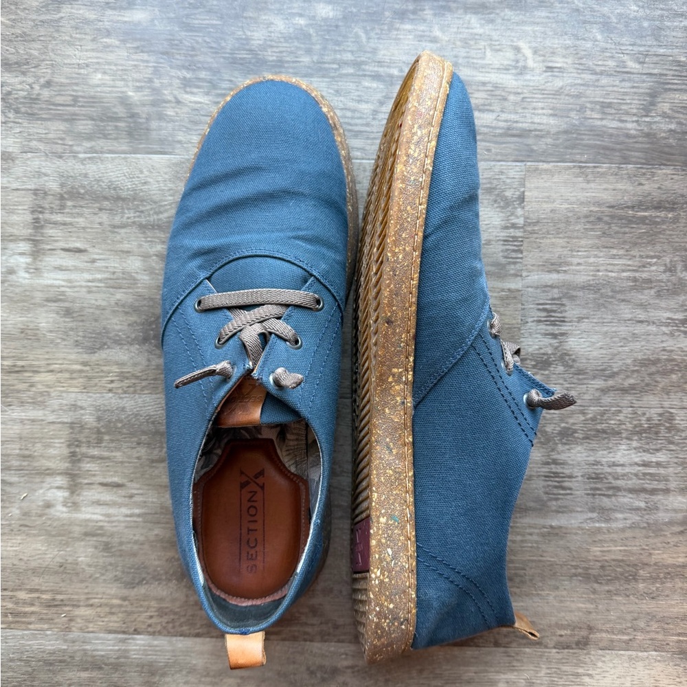 Blue Casual Men's Shoes